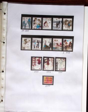 1852-1990 Chiefly used collection in one Davo album,