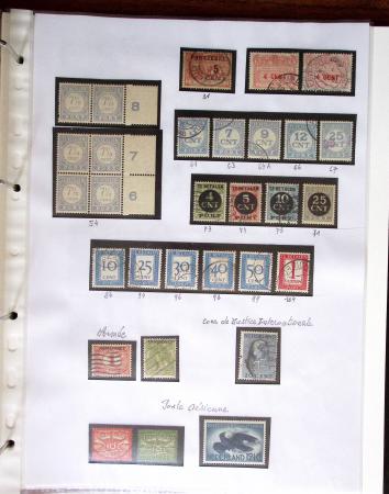 1852-1990 Chiefly used collection in one Davo album,