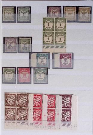 1860-1944, Timbres de France principalement neufs avec