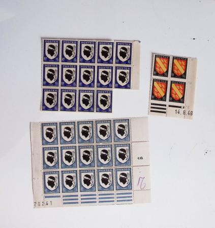 1860-1944, Timbres de France principalement neufs avec