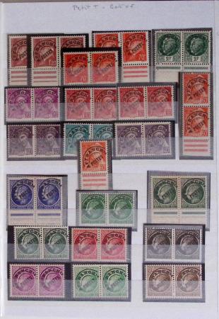 1860-1944, Timbres de France principalement neufs avec