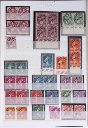 1860-1944, Timbres de France principalement neufs avec