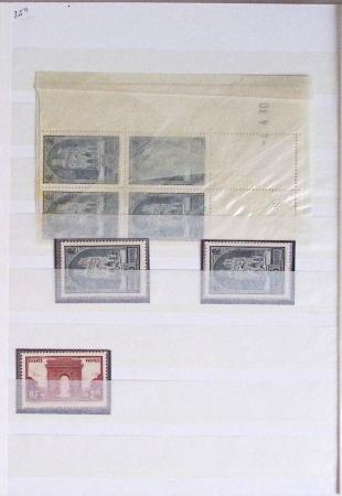 1860-1944, Timbres de France principalement neufs avec