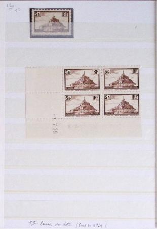 1860-1944, Timbres de France principalement neufs avec
