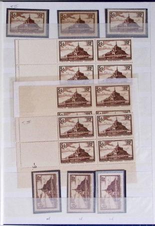 1860-1944, Timbres de France principalement neufs avec