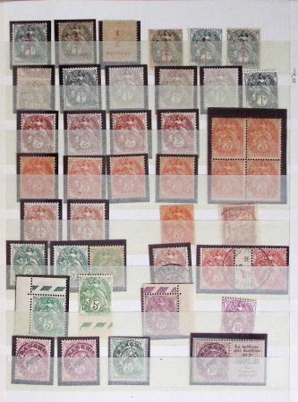 1860-1944, Timbres de France principalement neufs avec