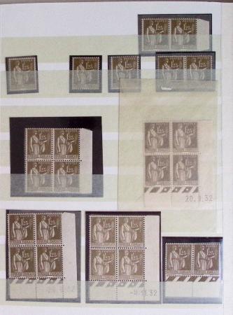 1860-1944, Timbres de France principalement neufs avec