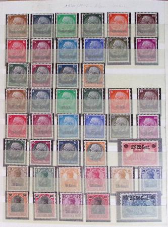 1860-1944, Timbres de France principalement neufs avec