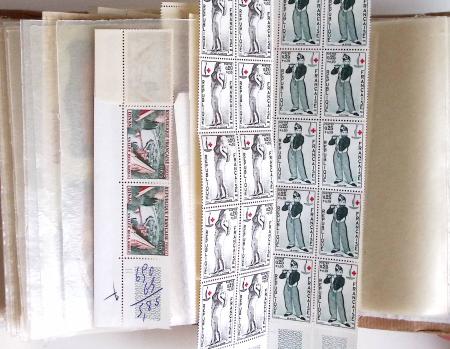 1860-1944, Timbres de France principalement neufs avec