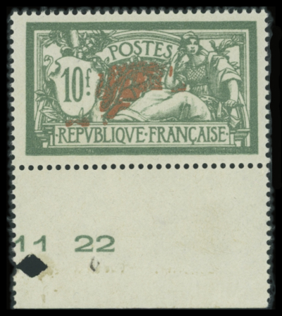 N°207 et 208 10f et 20f, très bien centré, bdf avec