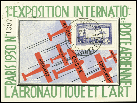 N°6c 1f50 outremer perforé EIPA 30 obl. càd de l'expo