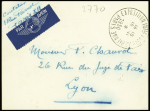 N°6c 1f50 outremer perforé EIPA 30 obl. càd de l'expo