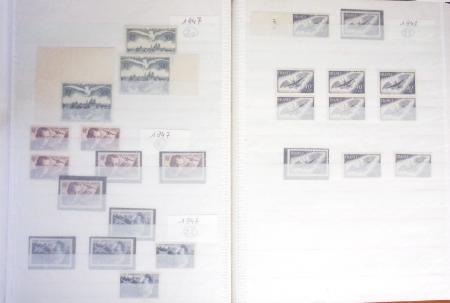 POSTE AERIENNE 1927-2016, Collection/stock principalement