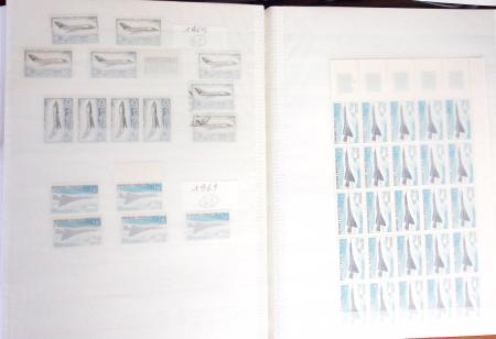POSTE AERIENNE 1927-2016, Collection/stock principalement