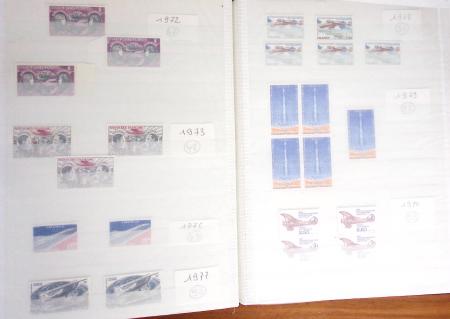 POSTE AERIENNE 1927-2016, Collection/stock principalement