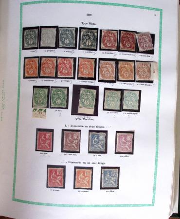 1849-1990, Intéressante collection de France en 2 volumes