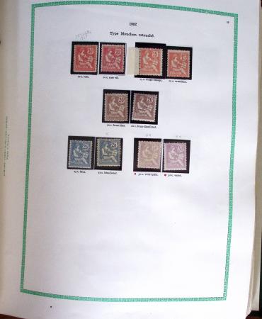1849-1990, Intéressante collection de France en 2 volumes