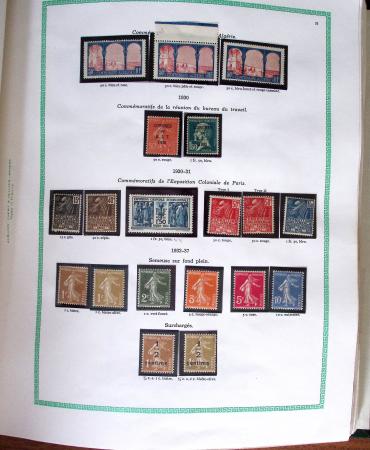 1849-1990, Intéressante collection de France en 2 volumes