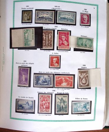 1849-1990, Intéressante collection de France en 2 volumes
