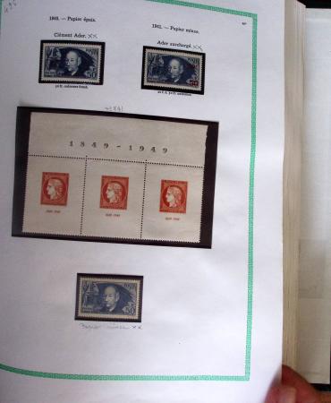 1849-1990, Intéressante collection de France en 2 volumes