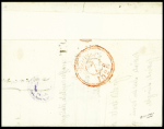 Cachet rect d'essai "Montpellier 33 2 fevrier 1828",