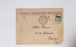 Bon lot de 86 plis ou devants de lettre avec timbres des cours d'instruction et timbres fictifs dont mandats-poste et mandats-cartes AFF Semeuses