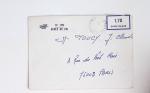 Bon lot de 86 plis ou devants de lettre avec timbres des cours d'instruction et timbres fictifs dont mandats-poste et mandats-cartes AFF Semeuses