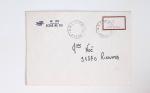 Bon lot de 86 plis ou devants de lettre avec timbres des cours d'instruction et timbres fictifs dont mandats-poste et mandats-cartes AFF Semeuses