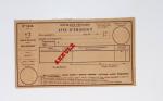 Bon lot de 86 plis ou devants de lettre avec timbres des cours d'instruction et timbres fictifs dont mandats-poste et mandats-cartes AFF Semeuses