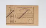 Bon lot de 86 plis ou devants de lettre avec timbres des cours d'instruction et timbres fictifs dont mandats-poste et mandats-cartes AFF Semeuses