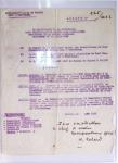 Classeur souple bleu : 1 passeport et 11 documents diplomatiques destinés au consulat de Packoï (1948)