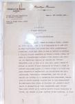 Classeur souple bleu : 1 passeport et 11 documents diplomatiques destinés au consulat de Packoï (1948)
