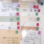 AUTOMATION DU COURRIER EN FRANCE : dans une boîte en bois de 50 cm x7 cm : plus de 600 lettres dont : MTM +MTE ; Test Mail : x 36 : CTA La Source
