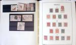 1849-1959, Collection bien fournie en album LEUCHTURM,