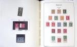 1849-1959, Collection bien fournie en album LEUCHTURM,