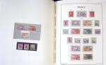 1849-1959, Collection bien fournie en album LEUCHTURM,