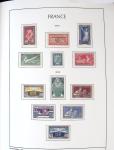 1849-1959, Collection bien fournie en album LEUCHTURM,