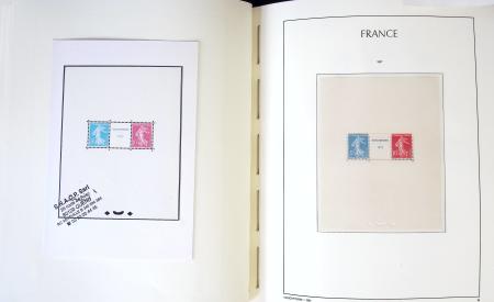 1849-1959, Collection bien fournie en album LEUCHTURM,