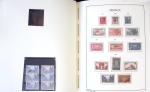 1849-1959, Collection bien fournie en album LEUCHTURM,