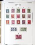 1849-1959, Collection bien fournie en album LEUCHTURM,