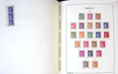 1849-1959, Collection bien fournie en album LEUCHTURM,