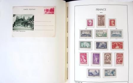 1849-1959, Collection bien fournie en album LEUCHTURM,