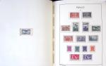 1849-1959, Collection bien fournie en album LEUCHTURM,