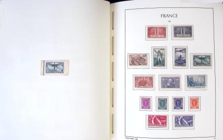 1849-1959, Collection bien fournie en album LEUCHTURM,