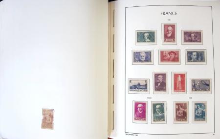 1849-1959, Collection bien fournie en album LEUCHTURM,