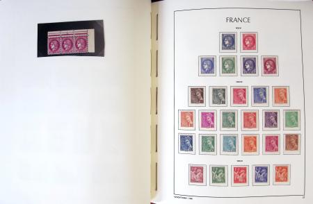 1849-1959, Collection bien fournie en album LEUCHTURM,