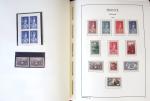 1849-1959, Collection bien fournie en album LEUCHTURM,