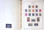 1849-1959, Collection bien fournie en album LEUCHTURM,