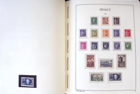 1849-1959, Collection bien fournie en album LEUCHTURM,