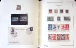 1849-1959, Collection bien fournie en album LEUCHTURM,
